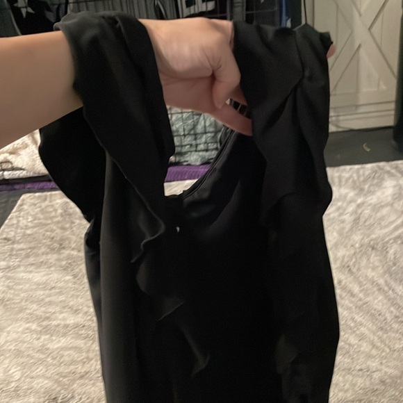 Black Wrap dress 4 - Picture 4 of 5